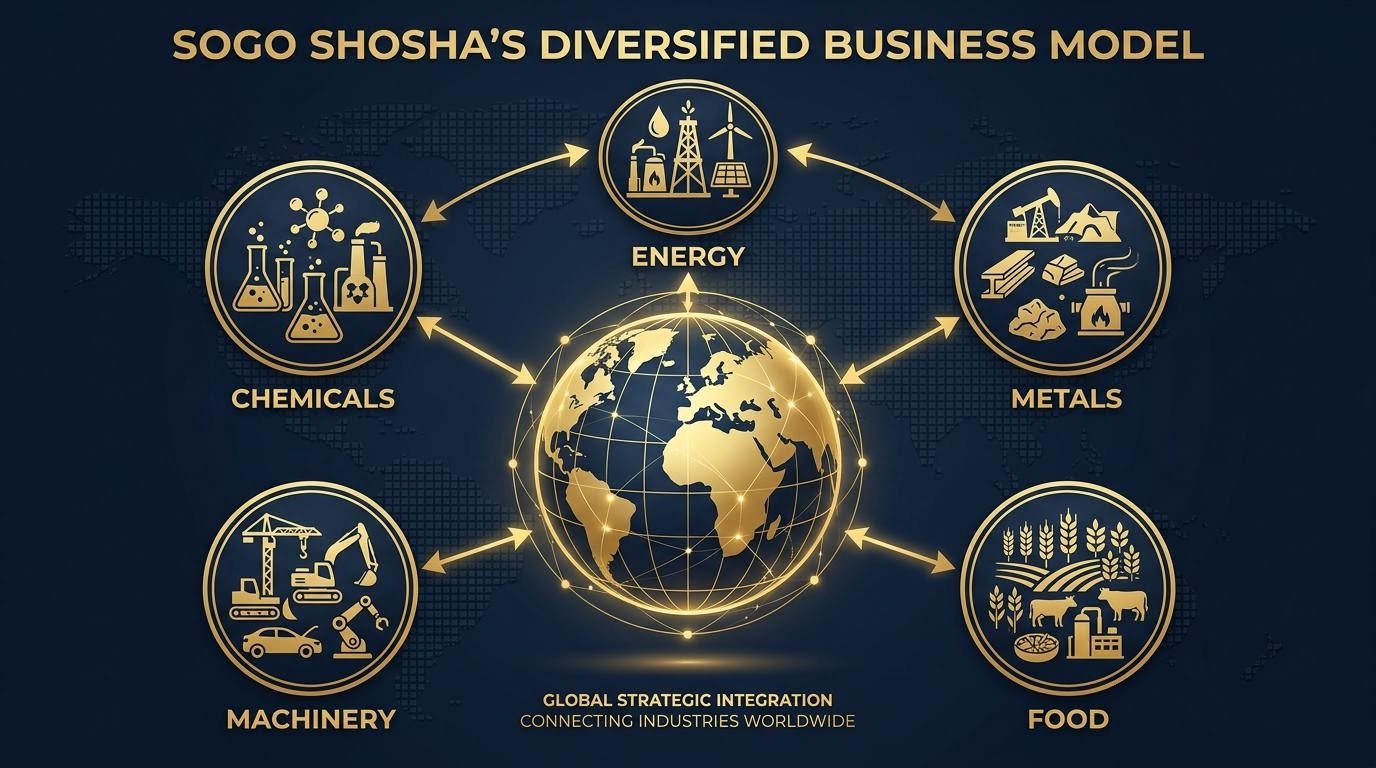 総合商社の事業モデルを図解で理解する